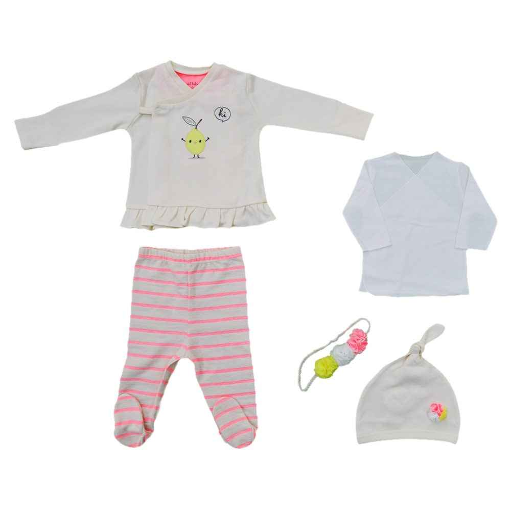 İdil Baby Bebek Zıbın Takımı 12143 Çizgili