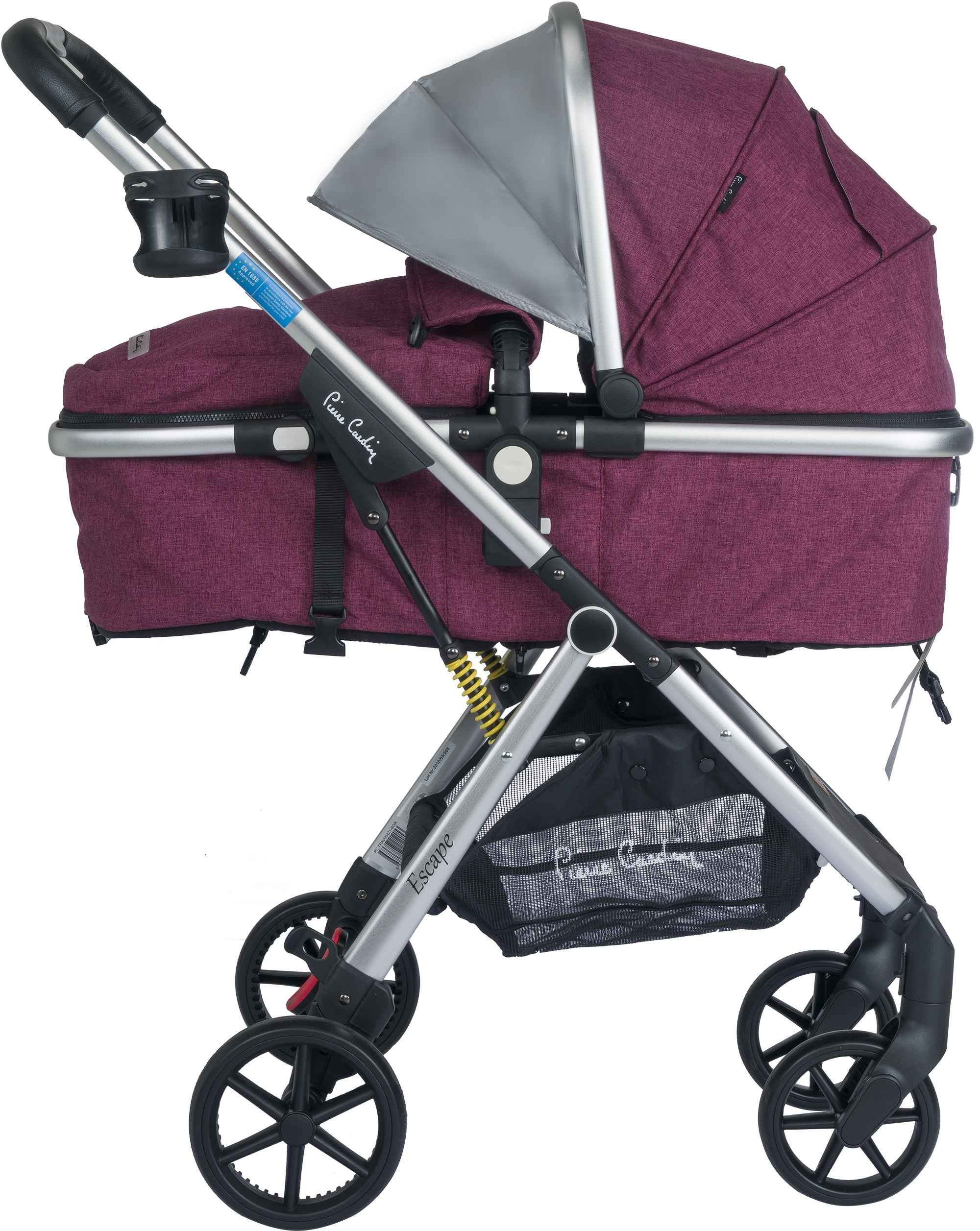 Pierre Cardin PC 421 Escape Travel Bebek Arabası Bordo