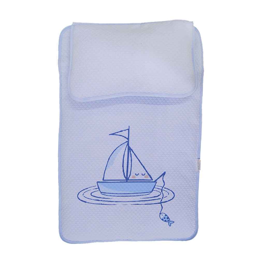 Bibaby Kapitone Alt Açma Minderi 65136 Mavi