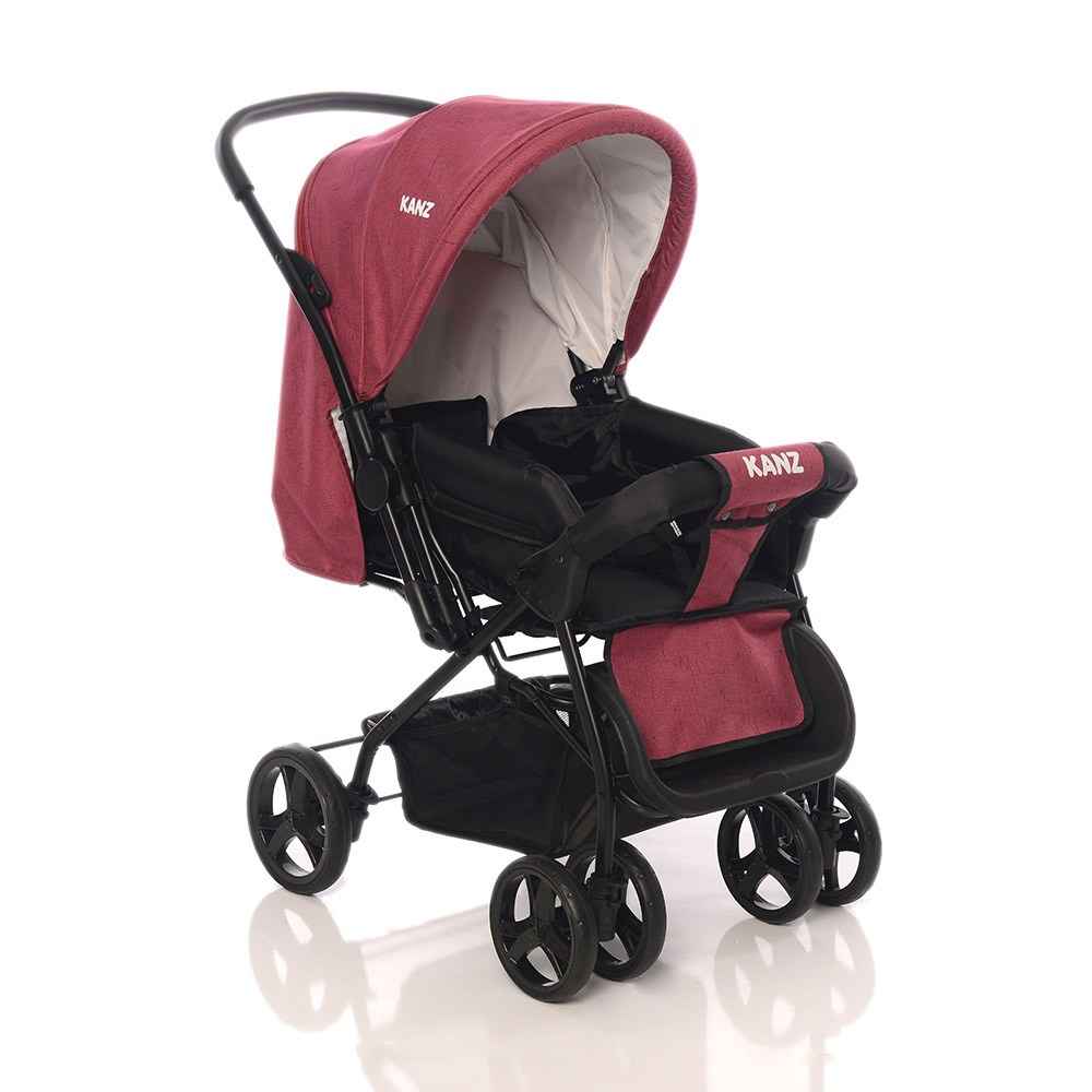 Kanz Rainer KZ1005 Çift Yönlü Bebek Arabası Bordo