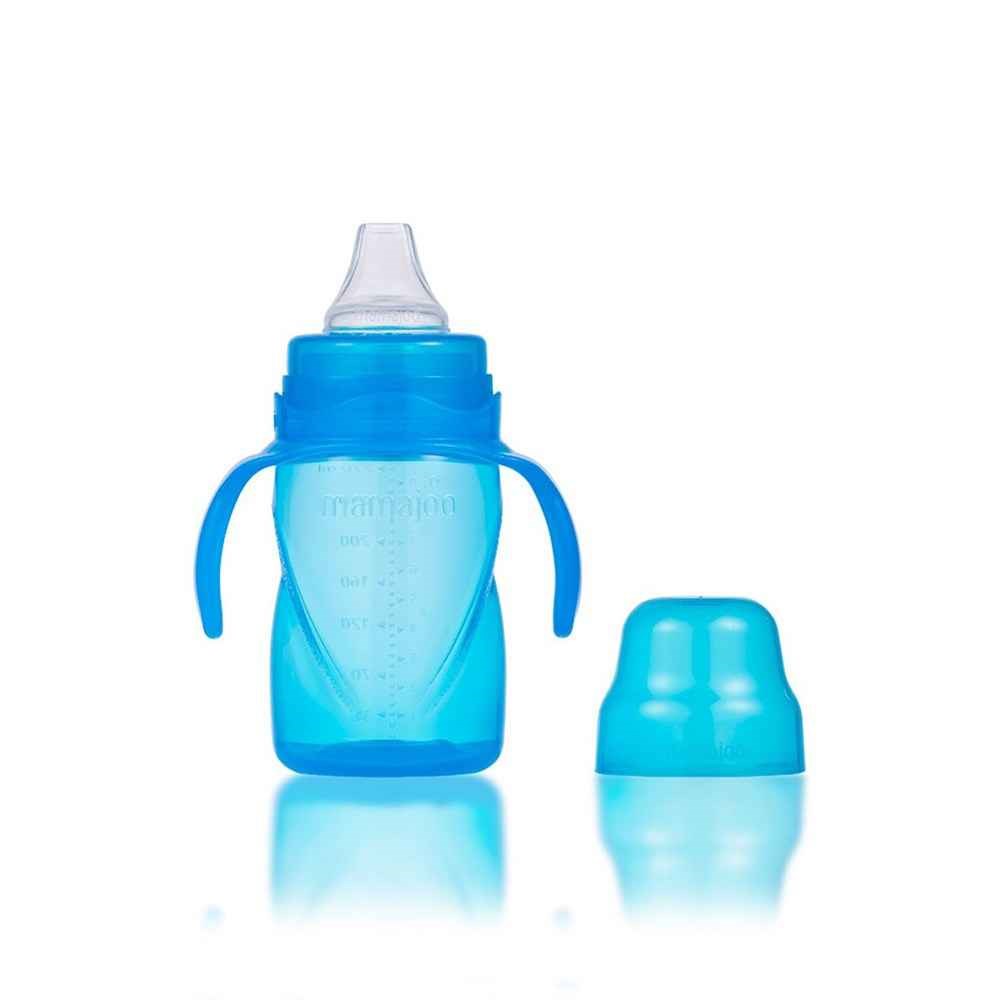 Mamajoo Kulplu Eğitici Bardak 270 ml 9+ Ay Mavi
