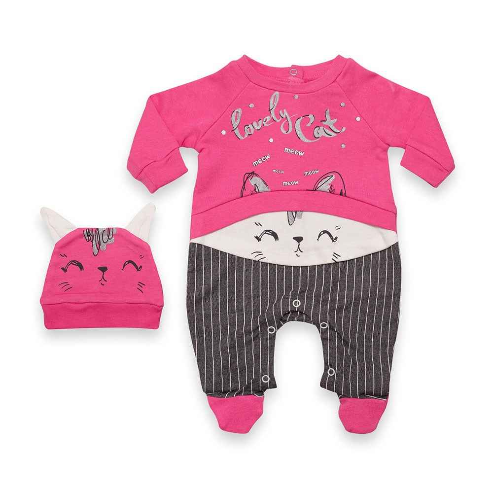 Babycool Lovely Cat Bebek Tulumu 77077 Fuji