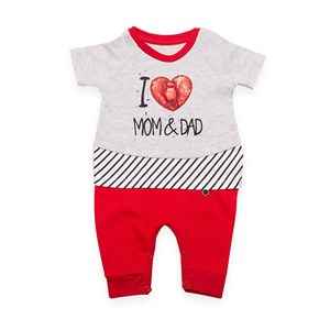 Babycool Mom Dad Bebek Tulumu 48759 Kırmızı