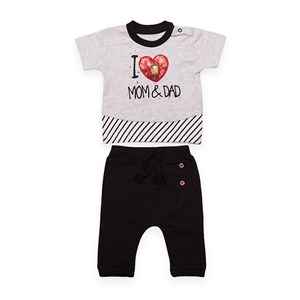 Babycool Mom Dad 2li Bebek Takımı 14942 Siyah