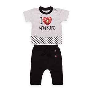 Babycool Mom Dad 2li Bebek Takımı 14942 Siyah