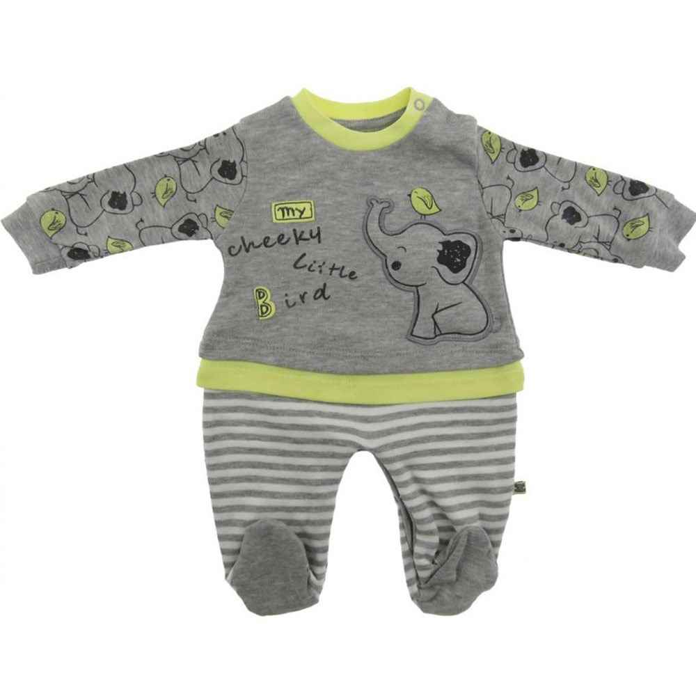 Mymio Patikli Bebek Tulumu 2222 Sarı
