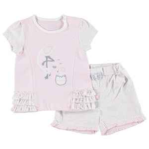 Mymio Bebek 2'li Şortlu Takım 2284 Pembe