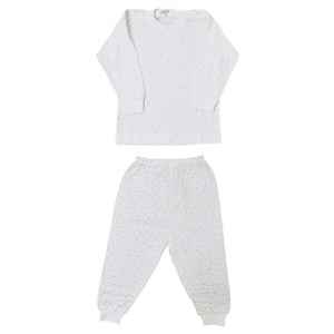 Sebi Bebe Bebek Pijama Takımı 2406 Beyaz