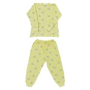 Sebi Bebe Bebek Pijama Takımı 2552 Sarı