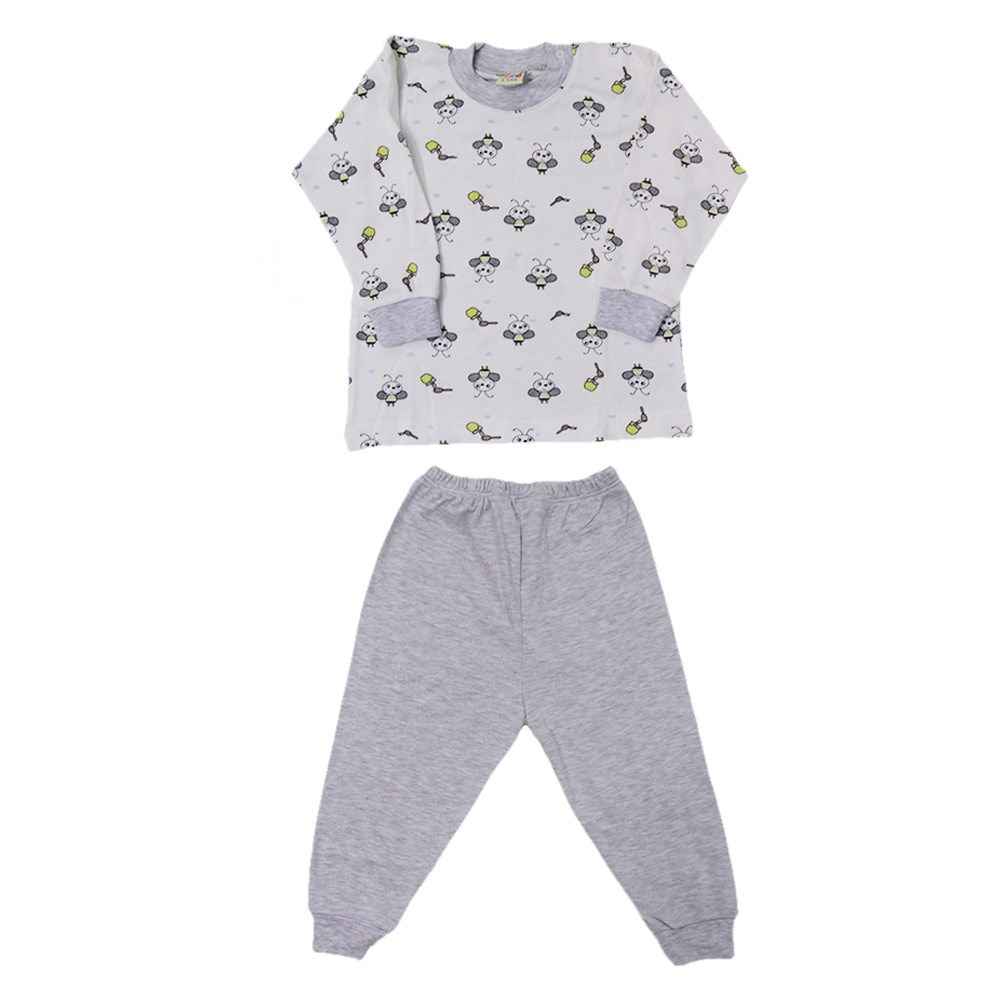 Sebi Bebe Bebek Pijama Takımı 2405 Gri