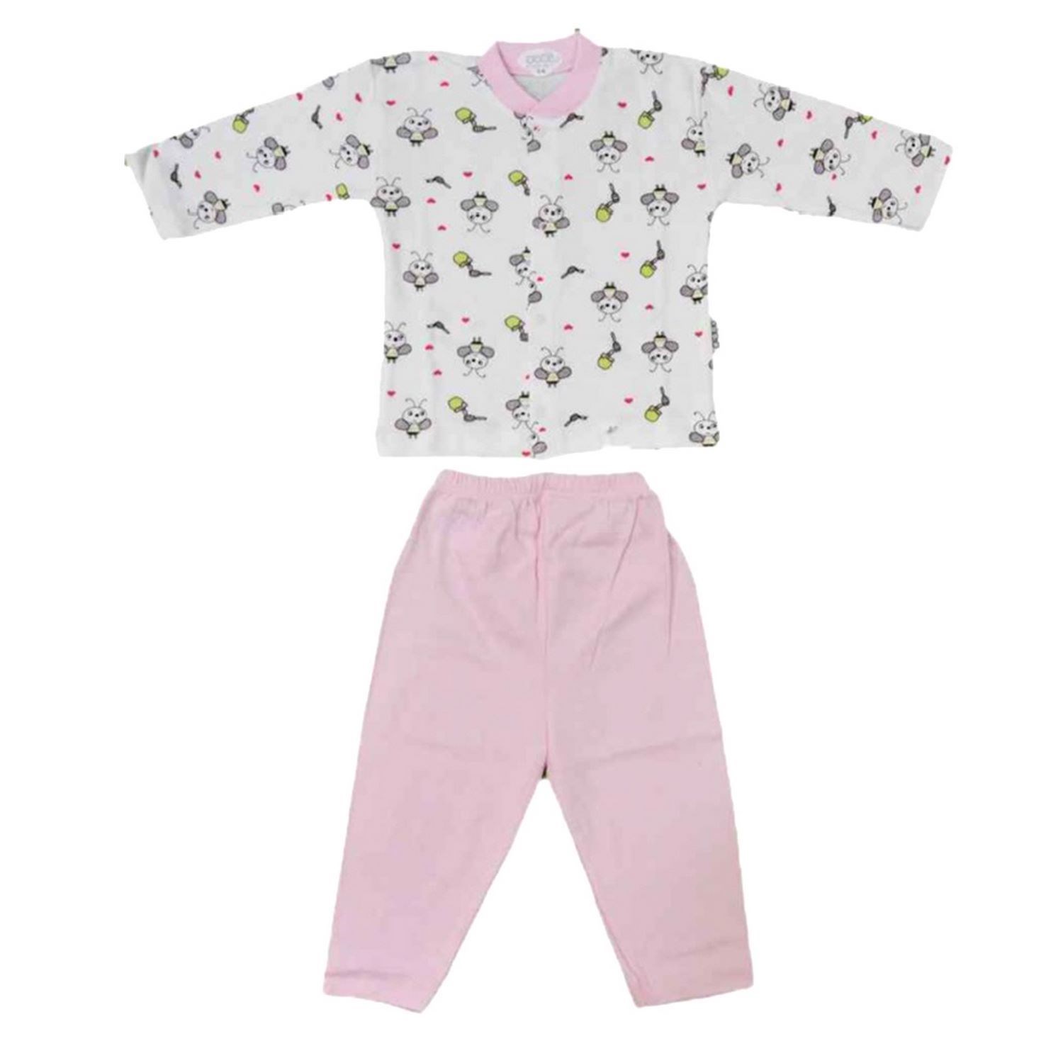 Sebi Bebe Bebek Pijama Takımı 2316 Pembe