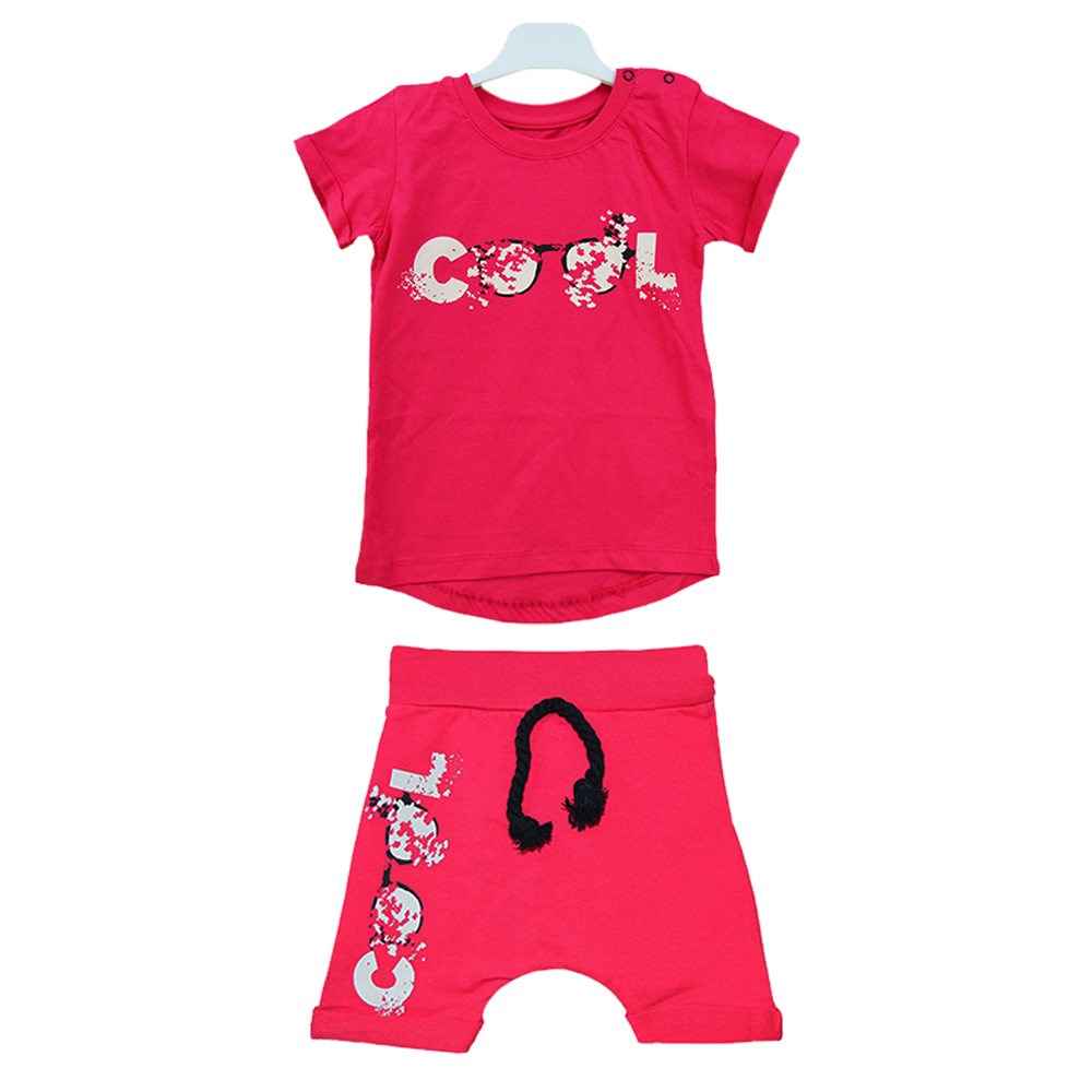Babycool Kısa Kollu 2'li Bebek Takımı KMB05 Fuji