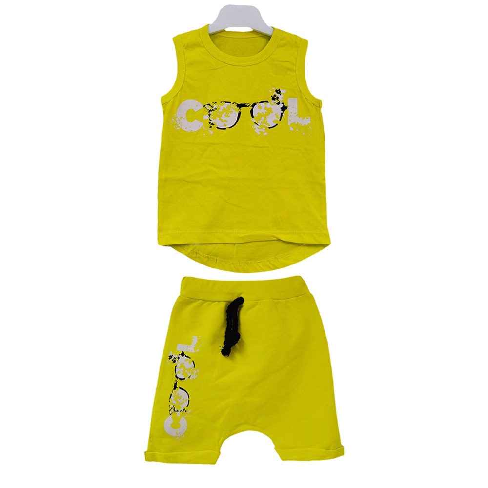 Babycool Askılı 2'li Bebek Takımı KMB12 Fıstık Yeşili