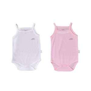 Andywawa Bebek Body 2'li AC9699 Pink