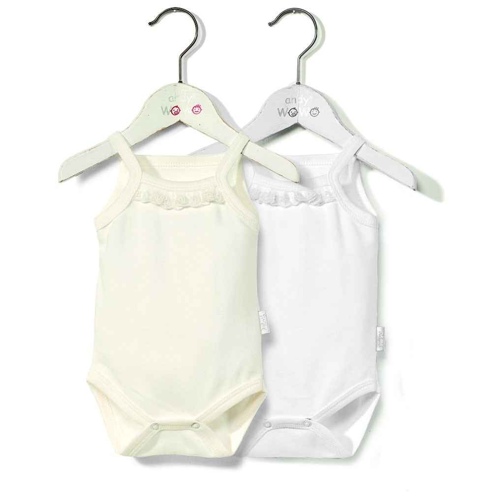 Andywawa AC8544 Basic 2li Bebek Body Ecru