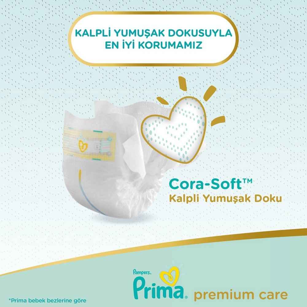 Prima Bebek Bezi Premium Care 13+ Kg 6 Beden Fırsat Paket 62 Adet 