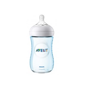 Philips Avent Natural PP Biberon 260ml Tekli Mavi