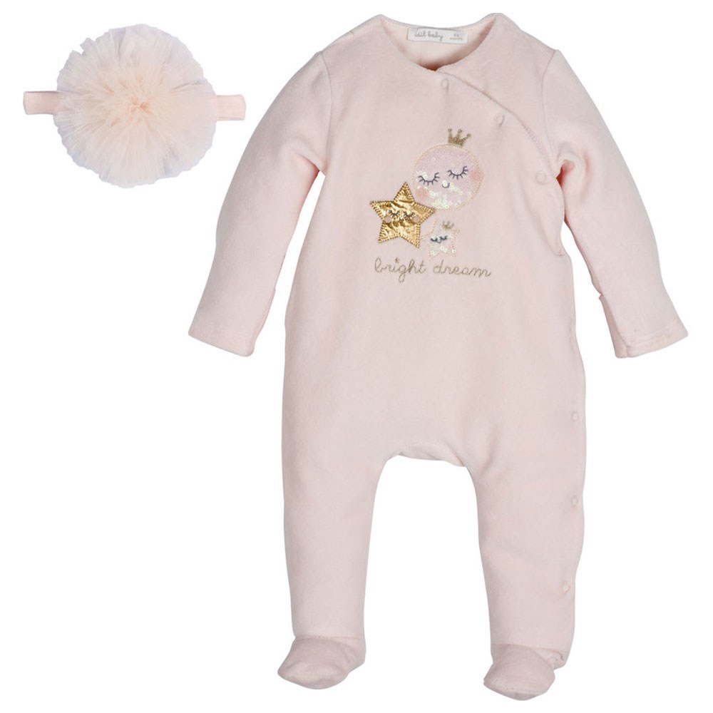 İdil Baby Bebek Tulumu 12794 Pudra
