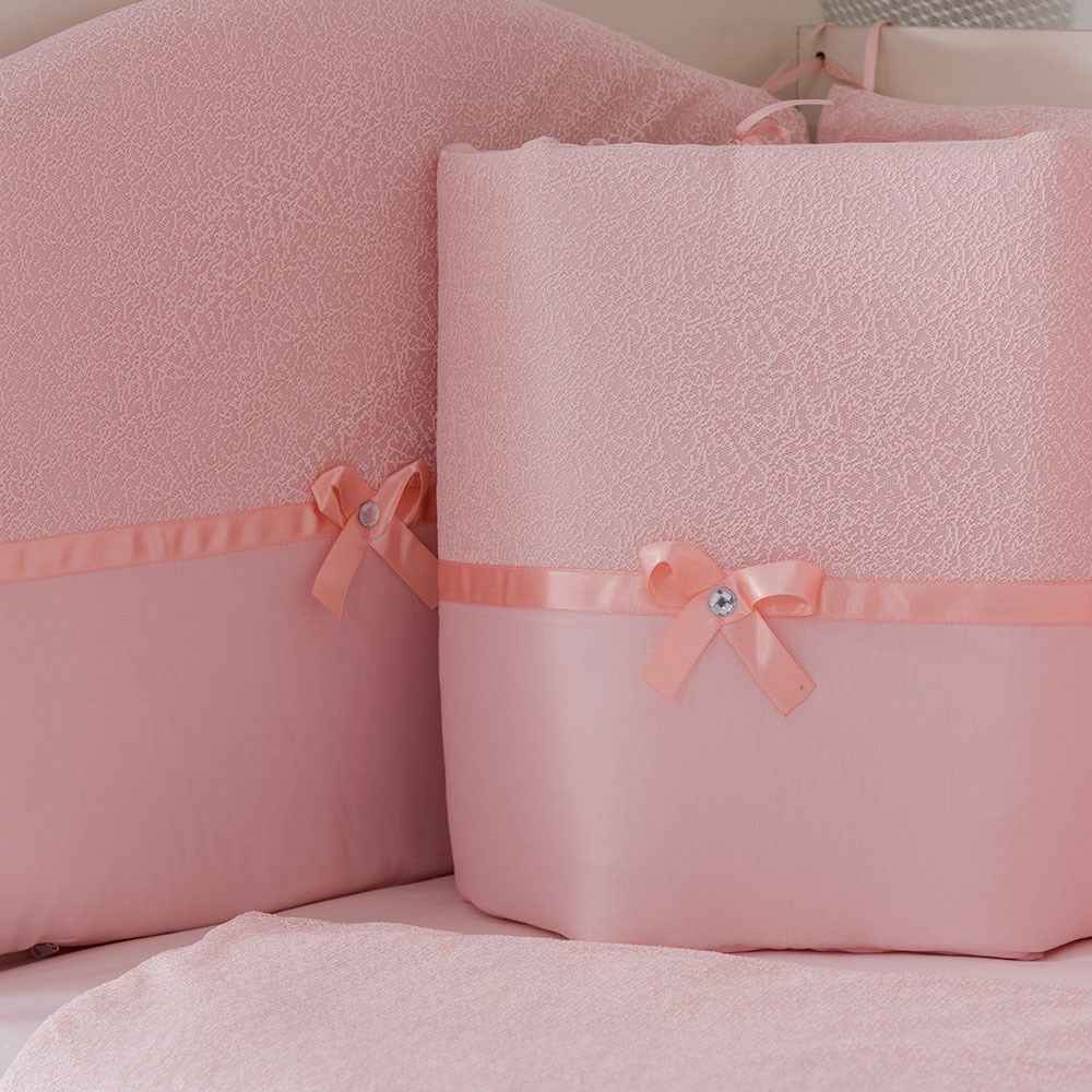 Mini Baby 1453 Bebek Uyku Seti 10 Parça 75x130 cm Pembe