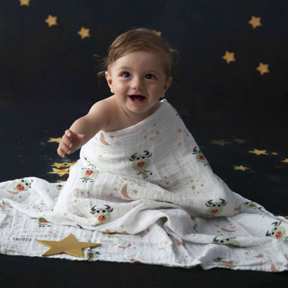 Momeasy Tekli Müslin Örtü 100x120 cm 