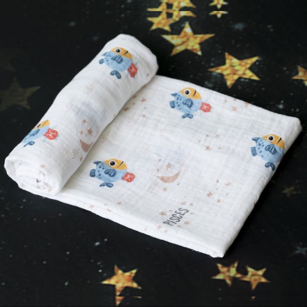 Momeasy Tekli Müslin Örtü 100x120 cm 