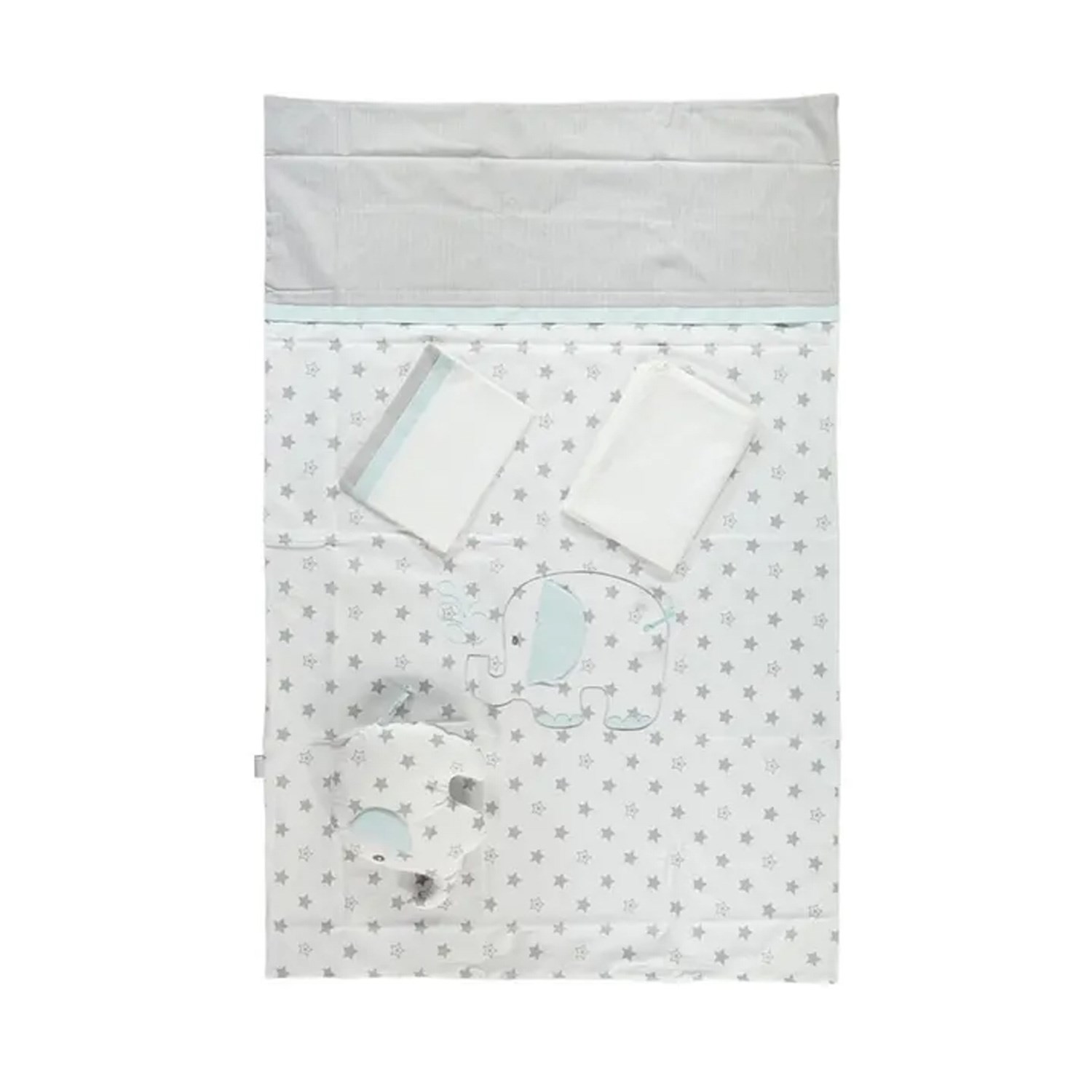 Bibaby Filli Bebek Nevresim Takımı 69071 Mint