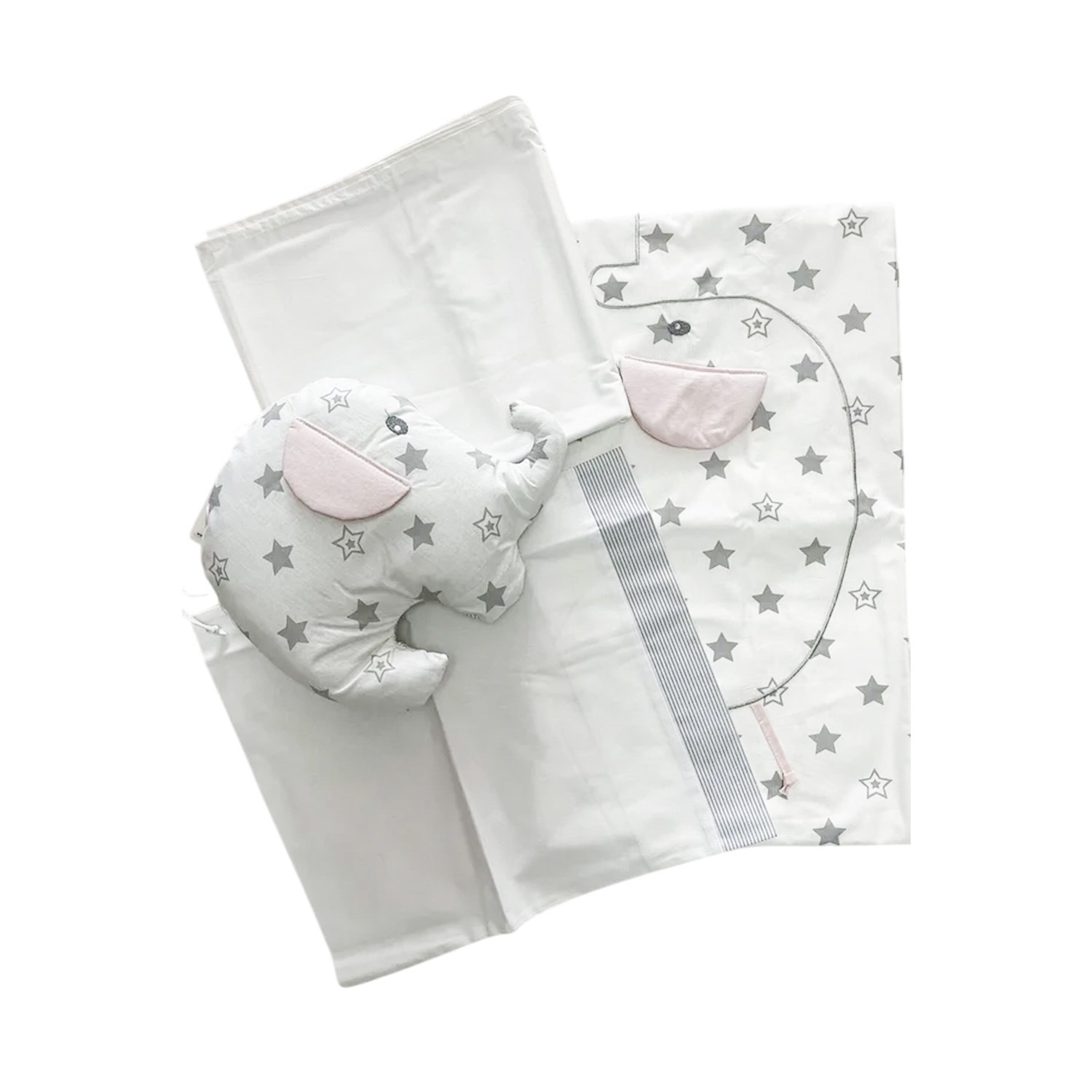 Bibaby Filli Bebek Nevresim Takımı 69071 Somon
