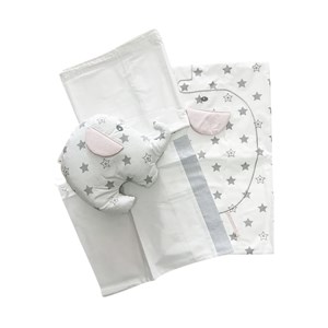 Bibaby Filli Bebek Nevresim Takımı 69071 Somon