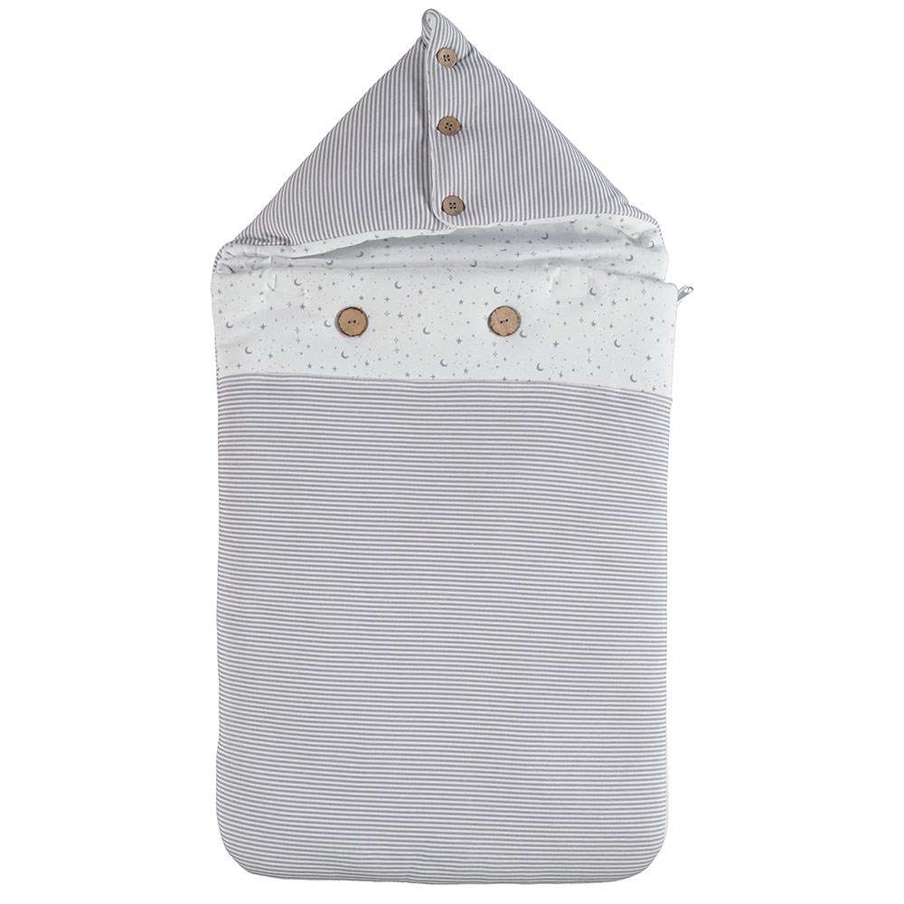 Bibaby Stars Bebek Kundağı 65140 Beyaz