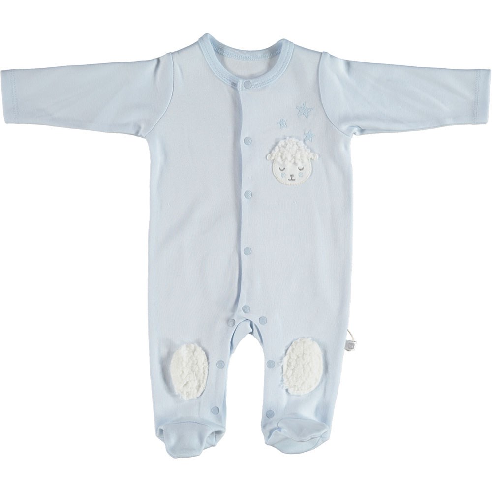 Bibaby Sweet Lamb Bebek Tulumu 60423 Mavi