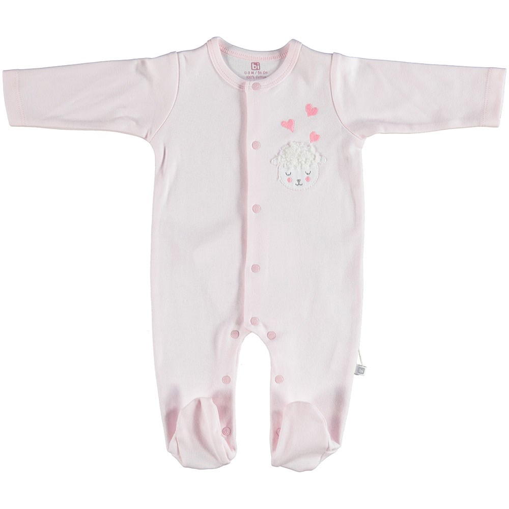 Bibaby Sweet Lamb Bebek Tulumu 60423 Pembe