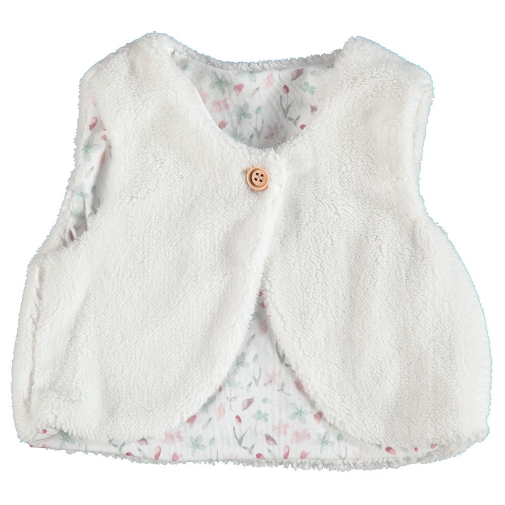 Bibaby Garden Bebek Yeleği 61340 Ekru