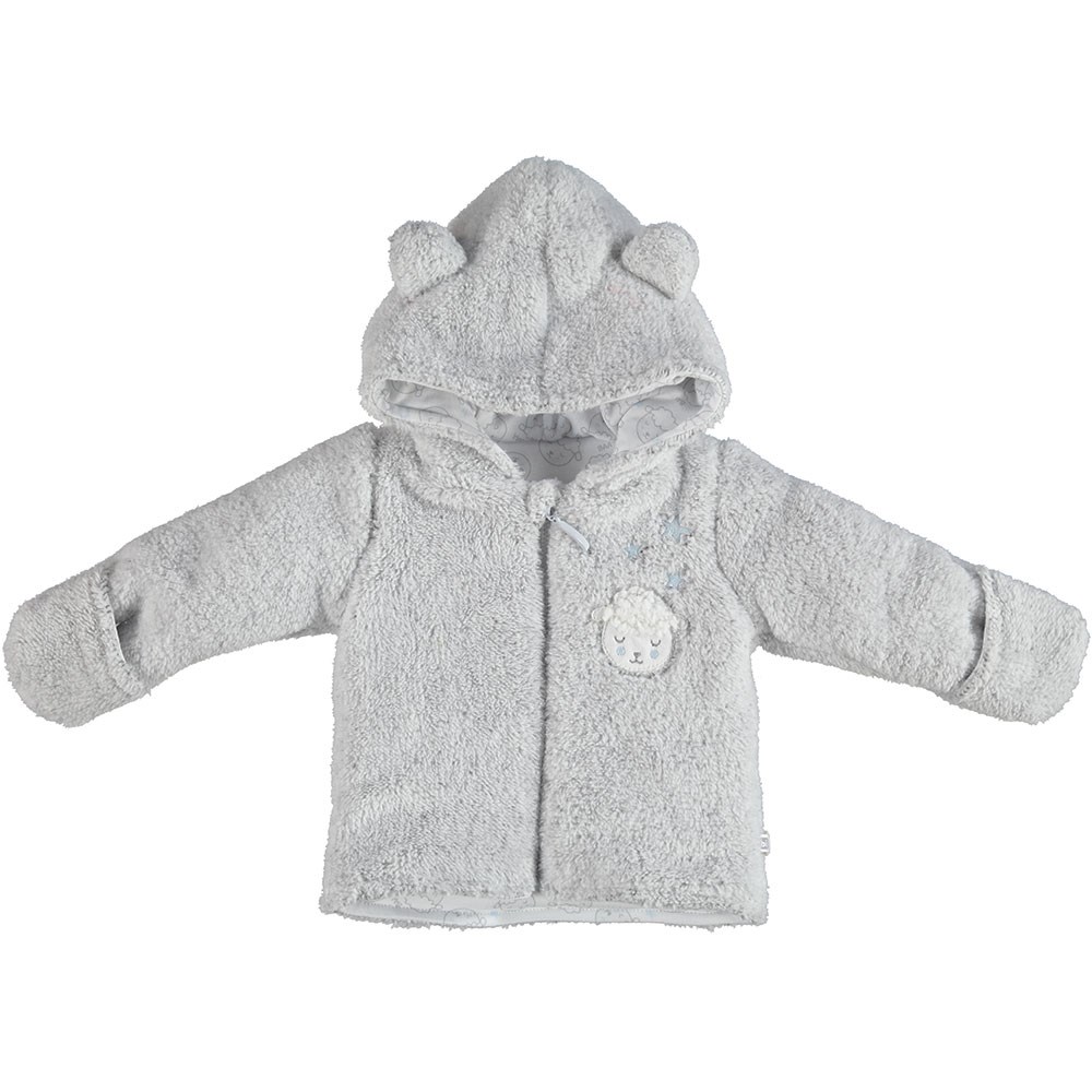 Bibaby Sweet Lamb Bebek Hırkası 61336 Mavi
