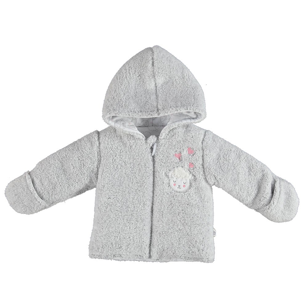 Bibaby Sweet Lamb Bebek Hırkası 61336 Pembe