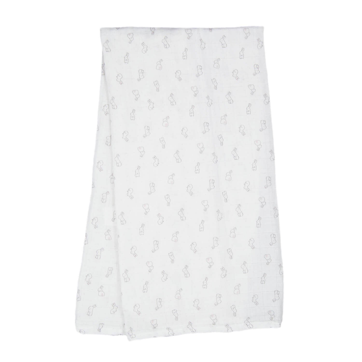 Bibaby Organik Rabbit Müslin Bebek Battaniyesi 64386 Ekru