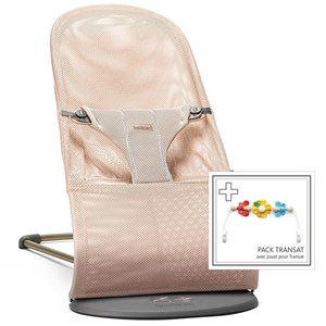 Babybjörn Bliss Ana Kucağı Mesh 3D Oyuncaklı Pearly Pink