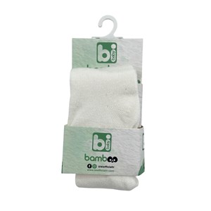 Bibaby Bambu Külotlu Bebek Çorabı 68123 Krem