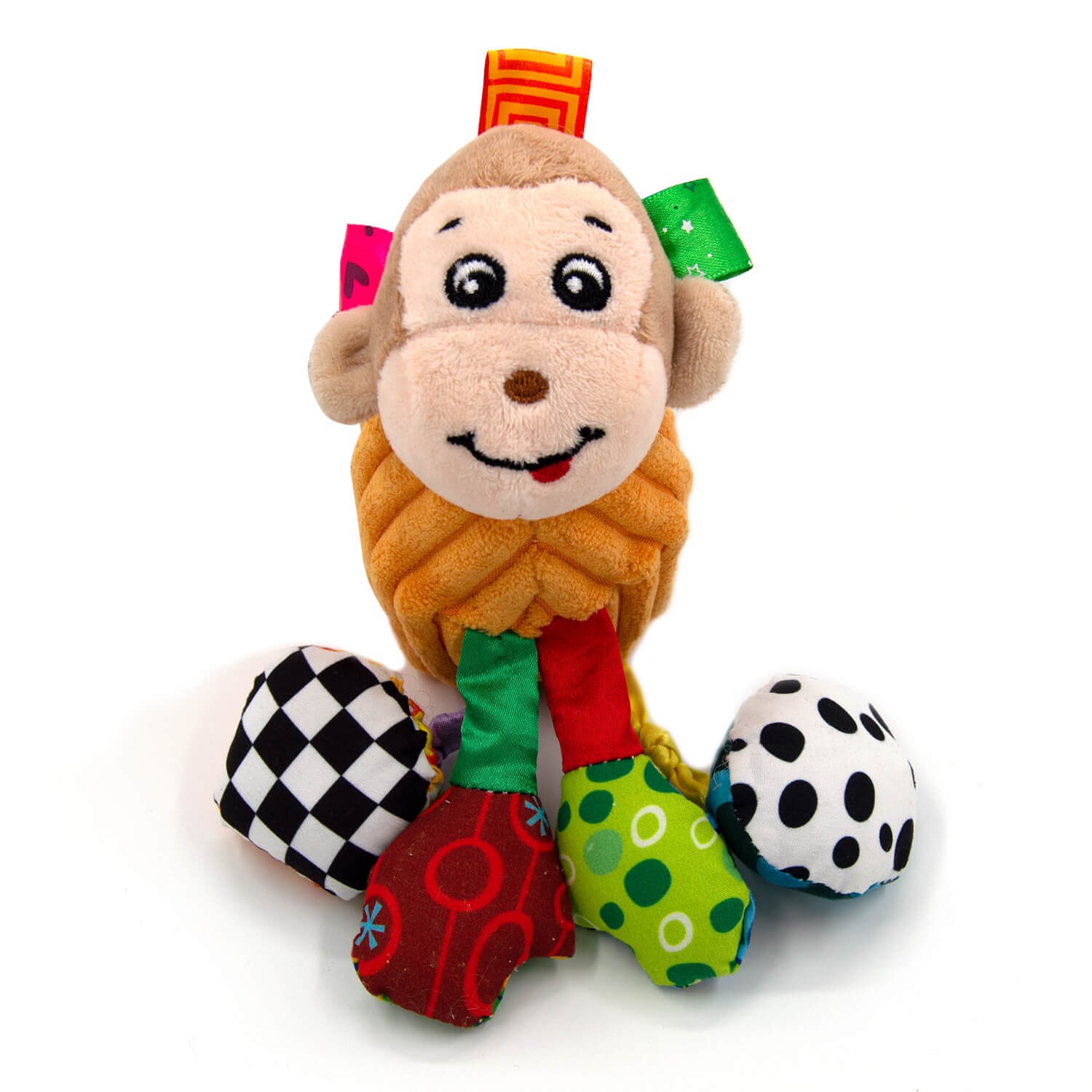 Sozzy Toys Çıngıraklı Hayvanlar Maymun SZY156 