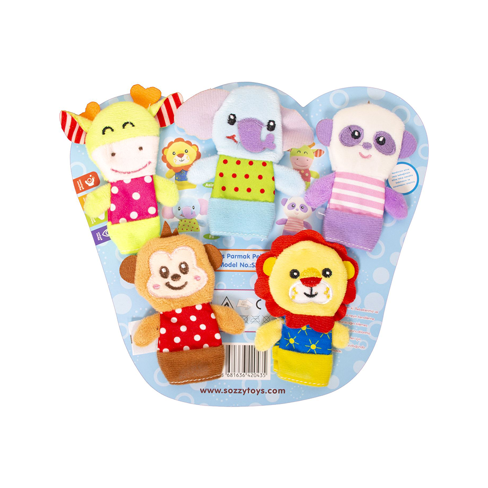 Sozzy Toys Peluş Serisi Parmak Kukla Oyuncakları SZY164 