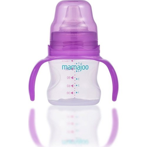 Mamajoo Kulplu Eğitici Bardak 150 ml Mor