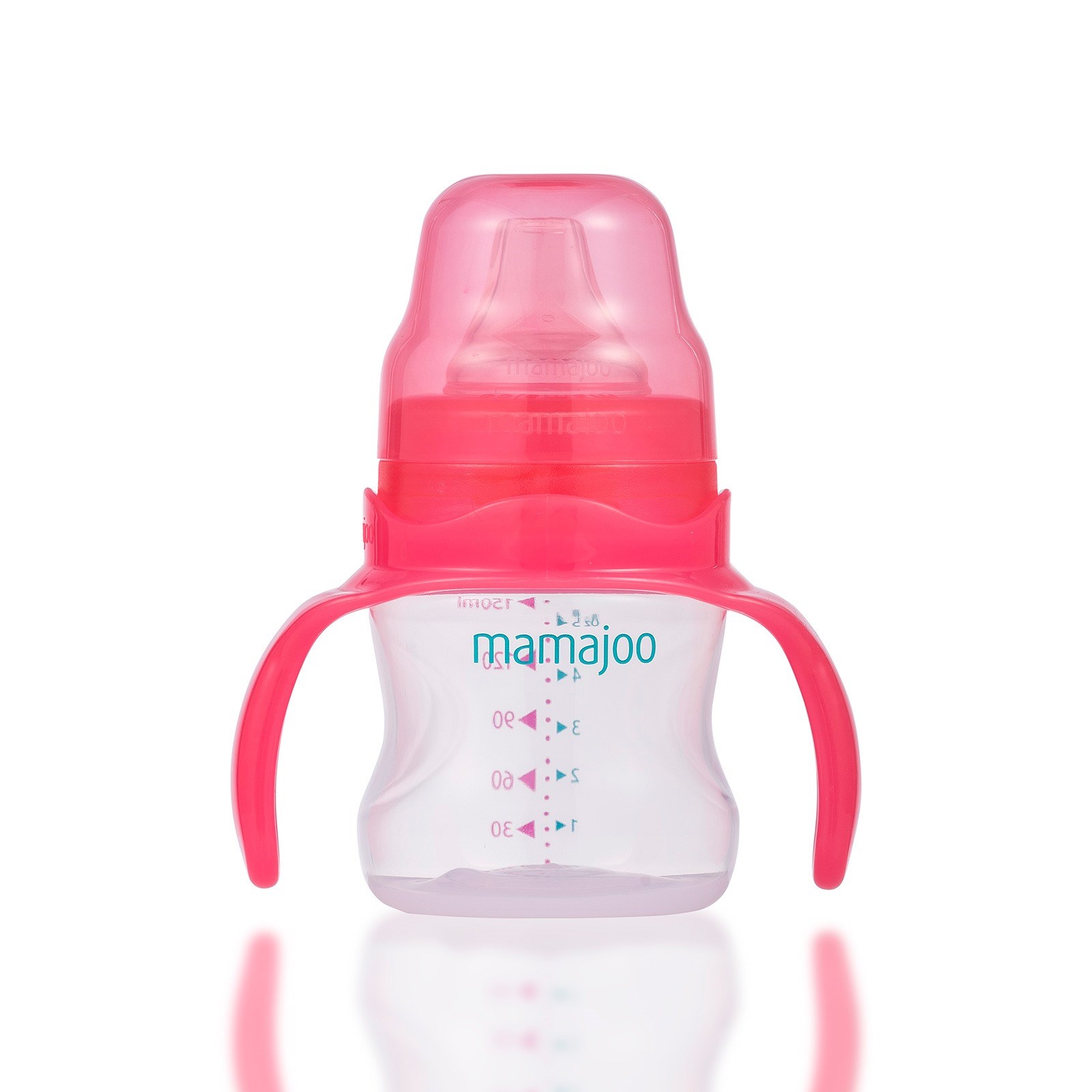 Mamajoo Kulplu Eğitici Bardak 150 ml Pembe