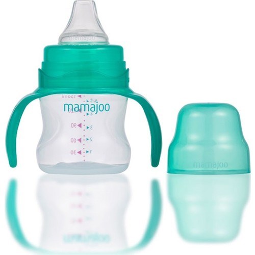Mamajoo Kulplu Eğitici Bardak 150 ml Yeşil