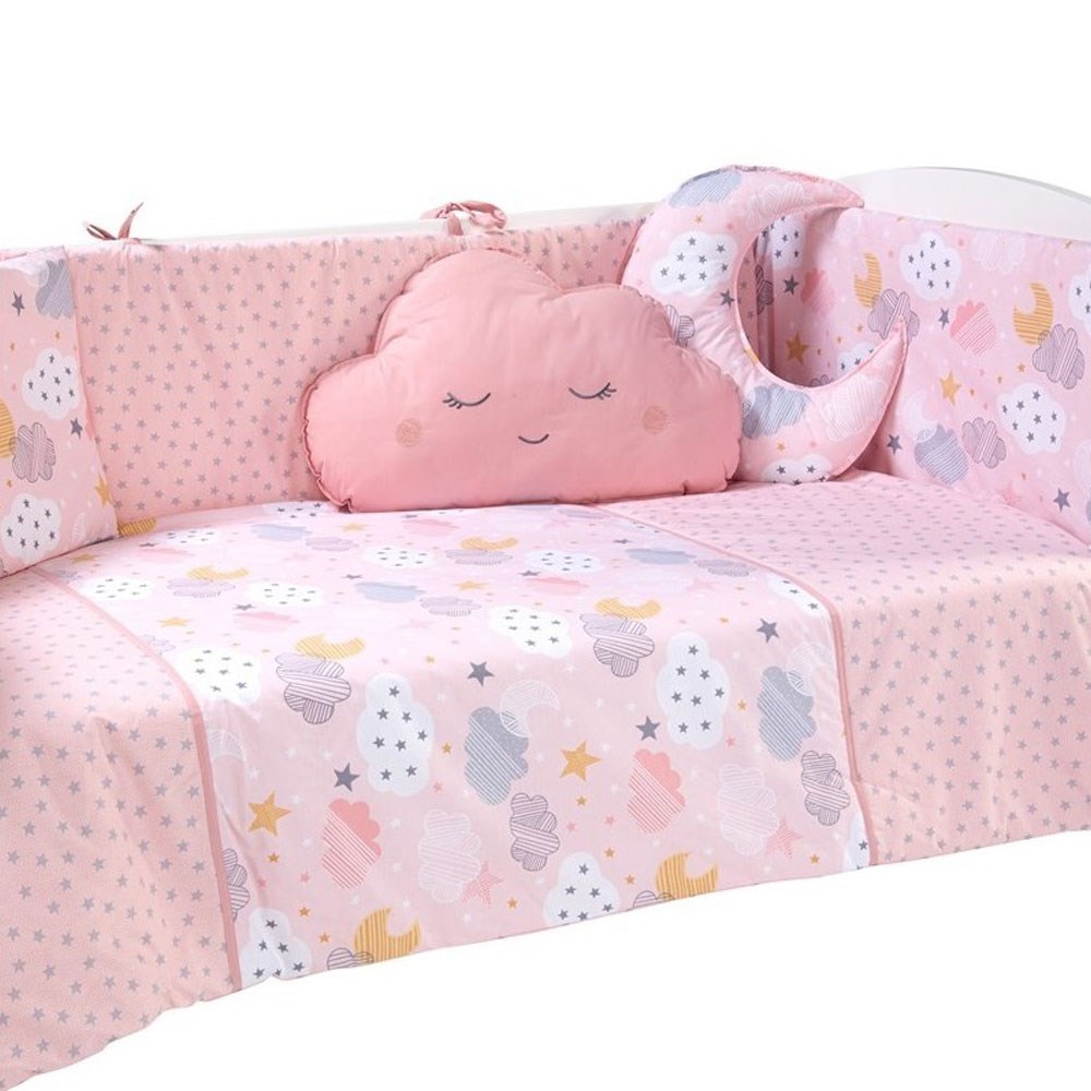 Funna Baby Mois Bebek Uyku Seti 60x120 Pembe