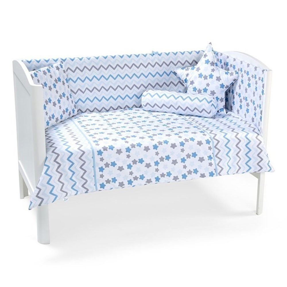 Funna Baby Stella Bebek Uyku Seti 80x130 Mavi