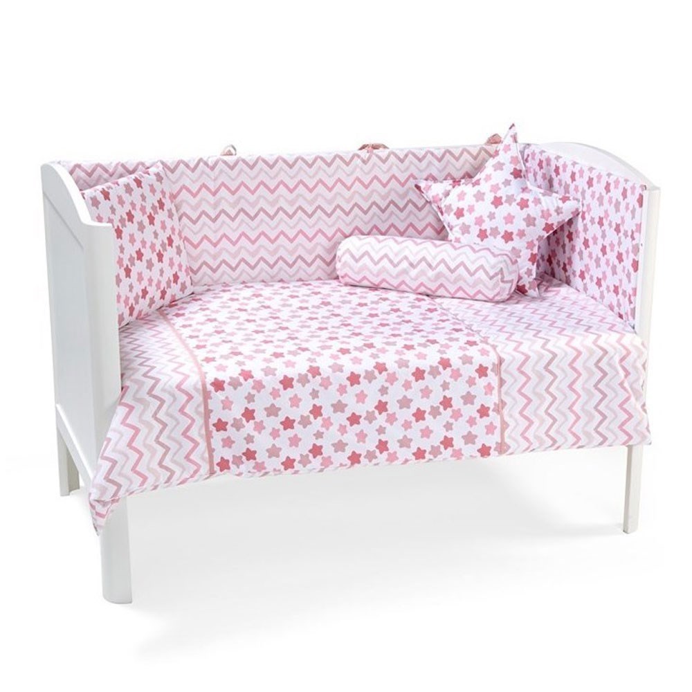 Funna Baby Stella Bebek Uyku Seti 80x130 Pembe