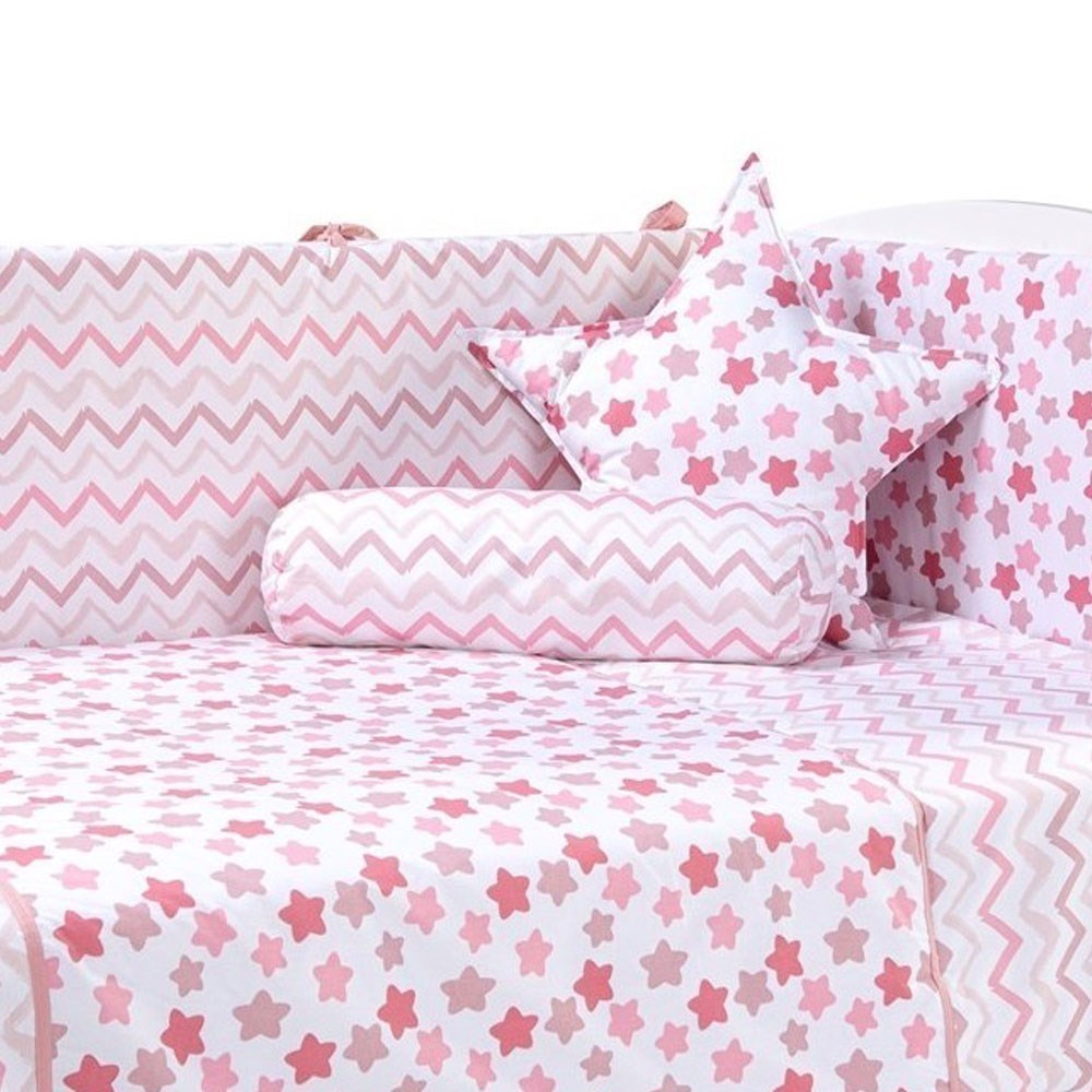 Funna Baby Stella Bebek Uyku Seti 80x130 Pembe