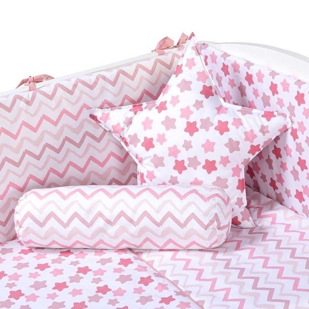 Funna Baby Stella Bebek Uyku Seti 80x130 Pembe