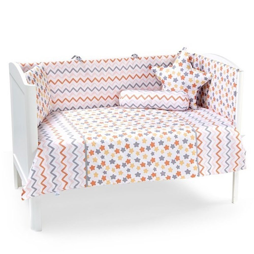 Funna Baby Stella Bebek Uyku Seti 80x130 Sarı