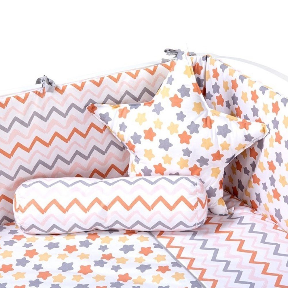 Funna Baby Stella Bebek Uyku Seti 80x130 Sarı
