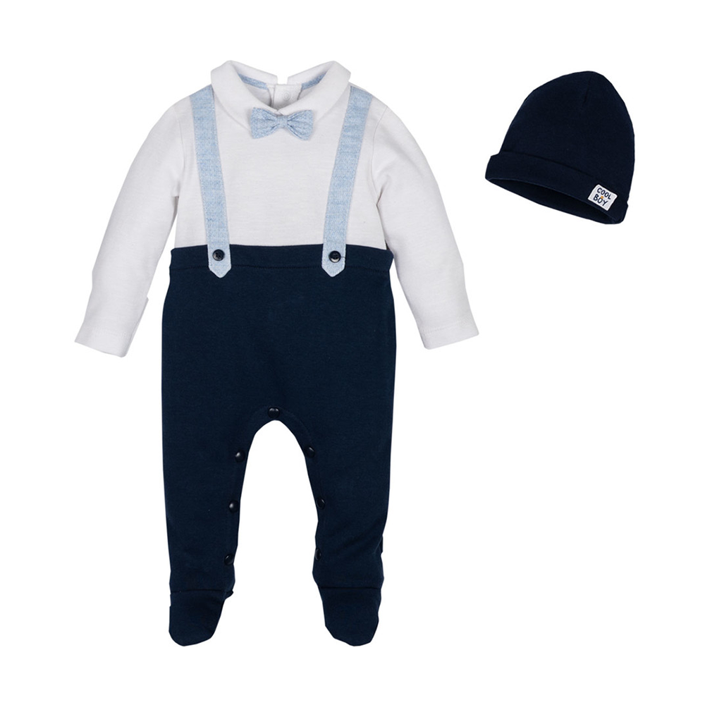 İdilbaby Bebek Tulum Takımı 12850 Lacivert